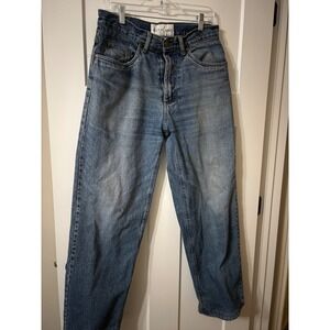 Burylane for‎ Men Jeans Vintage W32 L30 Straight Leg Flannel Lined Blue Denim